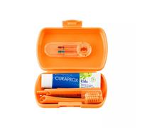 Curaprox Kids Orange Travel Kit