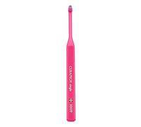 Curaprox Single Tufted Toothbrush - Extra Care for Braces and Implants | Precise Gum Line Cleaning | Super Soft Bristles Single Pack, Magenta