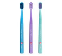 Curaprox Swiss 1560 Soft Toothbrush 0.15mm Assorted Colors (3 Pack)