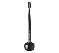 Curaprox Toothbrush Holder - Ceramic Stand for Manual & Electric Toothbrushes | Black, Single Pack | Designed in Switzerland