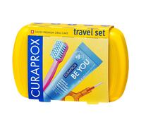 Curaprox Travel Kit - CS 5460 Toothbrush with 'Be You' Toothpaste | 2 CPS Pri...