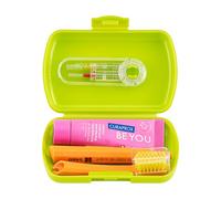 Curaprox Travel Set, Green, Made in Switzerland