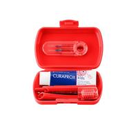 Curaprox Kids Travel Kit - Red