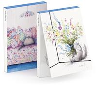 Curating Cambridge, Ronald Searle, For You and Sitting Pretty, Set of 6 Art Greeting Cards (17 x 12 cm)