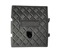 Curb 5 Inch, Rubber Sidewalk Pavement Ramp, Portable Lightweight Curb Ramps, Heavy Duty Threshold Rubber Car Curb Ramp For Car Trailer Truck Motorcycle