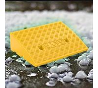 Curb ramp,driveway ramp, 2" 5" 4" Portable Driveway Ramps Shed For Wheelchair Steps Walkers Stroller Scooter(Unique Colour,50x37x16 cm)