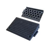 Curb Ramps for Driveway, Rubber Ramp, Solid Bottom, Strong Bearing Capacity, Suitable for Warehouse Loading and Unloading, Dock(50x50x7cm/20x20x2.8in)