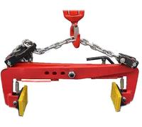 Curb Tongs, Lifting Tongs, Thicken The Non-Slip Lifting clamp, The Vertical Plate clamp, for Lifting and Transporting Steel Plates,Red-B5