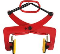 Curb Tongs, Lifting Tongs, Thicken The Non-Slip Lifting clamp, The Vertical Plate clamp, for Lifting and Transporting Steel Plates,Red-A4
