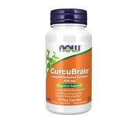 NOW Foods CurcuBrain, 400mg - 50 vcaps