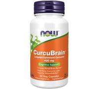NOW Foods CurcuBrain, 400mg - 50 vcaps