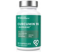 Curcumin 95 + Bioperine®, 95% Curcuminoids 500mg, 60 Turmeric Capsules