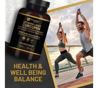 Curcumin Optisorb Liquid 185x Bioavailability Vitamin D Herbal Supplement