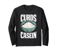 Curds and Casein High Protein Cottage Cheese Fitness Long Sleeve T-Shirt