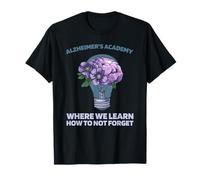Cure Brain Dementia - Support Remember Alzheimers Awareness T-Shirt