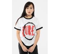 The Cure Ringer T Shirt Circle Band Logo Official Unisex White XL