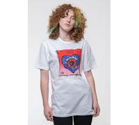 Cure Friday I'm In Love Fashion T-Shirt in White | Size: Medium Cure White M