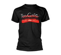 Cure Kiss Me Official Tee T-Shirt Mens Unisex (Large) Black
