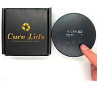 Cure Lids Automatic Smart Curing Brain Controller for Cure Lids Gamma Style Storage Container Lids, Yellow Top Bins, Metal Containers Smart Curing Brain