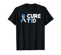 Cure T1D T Shirt Diabetes Awareness Type 1 Insulin Pancreas
