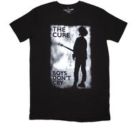 Cure Women's Boys Dont Cry T-Shirt Dress in Black | Size: Small Cure Black S