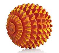 Cure18 Health and Yoga Spongy Rubber Reflex for Stress Relieving Spikes (Wooden)