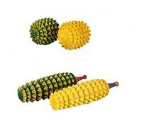 Cure18 Self Massage Wooden Karela Therapy Tool for Hand Legs and Shoulder Pain Relief (Assorted Colour)