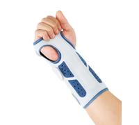 CURECARE Carpal Tunnel Wrist Splint, 3-Point Wrist Support for Right & Left Hand, Extended Wrist Brace for Day & Night Comfort, Helps Relieve Tendinitis Arthritis Carpal Tunnel Pain, Navy
