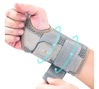 CURECARE Carpal Tunnel Wrist Splint, Wrist Support Brace (Left Hand, L/XL)