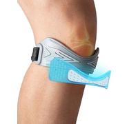 CURECARE Patella Tendon Knee Strap for Women, Non-Slip Patella Knee Support | One Size, 3D Cushion, V Shaped Knee Support, Knee Strap for Running, Jumpers Knee, Hiking, Volleyball, Basketball, Tennis