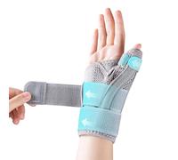 CURECARE Thumb Support, Reversible Thumb Splint Right & Left Hand (Gery)