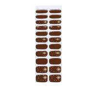 Cured Light Gel Nail Decal Sticker Professional Manicure Decoration Practical Nail Decal