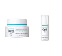 Curel Intensive Moisturiser Face Cream for Dry, Sensitive Skin, 40g & Face Milk Lightweight Moisturiser for Sensitive Skin 120ml