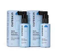 Cureskin Anti Grey Hair Serum | Gradually Reduces Gray Hair on Head & Beard Without Dye | Restores Natural Hair Colour in 4 months with Peptide-52, Acetyl Tyrosine & Larix Extract (2 Months Supply)