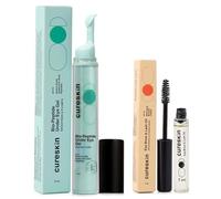 Cureskin Eye Care Combo | Eye Brow & Lash Oil | Bio-Peptide Under Eye Gel to Reduce Dark Circles | Eyelash Growth Serum | Under Eye Cream for Dark Circles for Women and Men