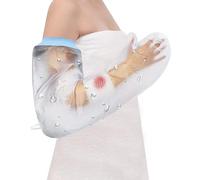 CureSquad Adult Reusable and Waterproof Long Arm Cast Cover for Shower