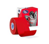 CureTape Classic | Waterproof Kinesiology Tape | Medical Tape | Injury Tape | The Best Adhesion | Increase Mobility & Performance | Reduce Joint Pain | Sports Tape | 5cm (Red)