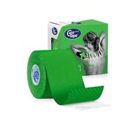 CureTape Classic Kinesiology Tape 5m x 5cm Uncut - Waterproof Latex-Free Hypoallergenic Kinetic Physio Tape - Medical Tape - Muscle & Joint Support & Blisters - Elastic K Tape for Knee Support - Green