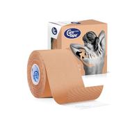 CureTape Classic | Waterproof Kinesiology Tape | Medical Tape | Injury Tape | The Best Adhesion | Increase Mobility & Performance | Reduce Joint Pain | Sports Tape | 5cm (Beige)
