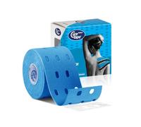 CureTape Punch Blue | 1 Roll Perforated Kinesiology Tape 5cm x 5m | Physio Tape for Joint Pain & Knee, Ankle, Shoulder Pain | More Stretch & More Ventilation for The Skin