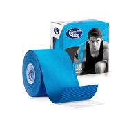 CureTape Sports Extra Sticky Kinesiology Tape | 30% Stronger Adhesion | Waterproof & Quick Dry Viscose | Recover Faster, Train Harder! (Blue)