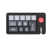 curfair Gaming Keyboard,12 Kinds of Dynamic Lights Mechanical Keyboard,Support Macro Programming Wired Keyboard,Operating Lever and Double Switches,Computer Keyboard Dual Use for Business Games Black
