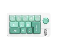 curfair Gaming Keyboard,12 Kinds of Dynamic Lights Mechanical Keyboard,Support Macro Programming Wired Keyboard,Operating Lever and Double Switches,Computer Keyboard Dual Use for Business Games Green