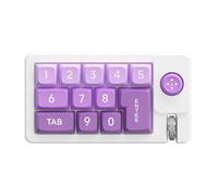 curfair Gaming Keyboard,12 Kinds of Dynamic Lights Mechanical Keyboard,Support Macro Programming Wired Keyboard,Operating Lever and Double Switches,Computer Keyboard Dual Use for Business Games Purple