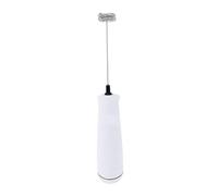 curfair Portable Milk Frother Handheld Egg Whisk Sure Here's A Product Title for Listing Electric Rechargeable Mini Coffee with Double Foam Maker Beater Drink White