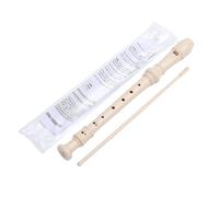 curfair Soprano Recorder Beginner Flute Instrument for Beginners German-style 8-hole Labor-saving Beginner-friendly with Strong Sound Perfect Kids Students White