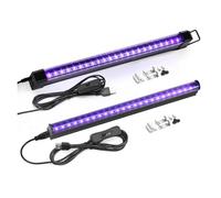 Curing Lamp, LED Black Light T5 T8 USB UV Light Blacklight Bar 395nm 400nm Fluorescent Party Disco Ultravilet Lamp T5 Tube UV Strip Lights(T8)