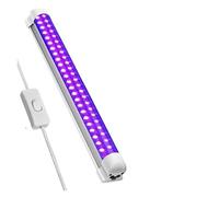 Curing Lamp, Ultra-Thin C2 10W UV Black Light 48LED Ultraviolet Strip Lamp Halloween Club Party Disco DJ Bar Glow In The Dark Backlight(UV 365nm,1PCS)
