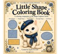 Curio Bluepaw Learning Adventures: Coloring Book (Shape Explorer Series)