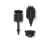 Curio Home Goods Ionic Brush Set Replacement Bristles, 3 Pack, Onyx/Black